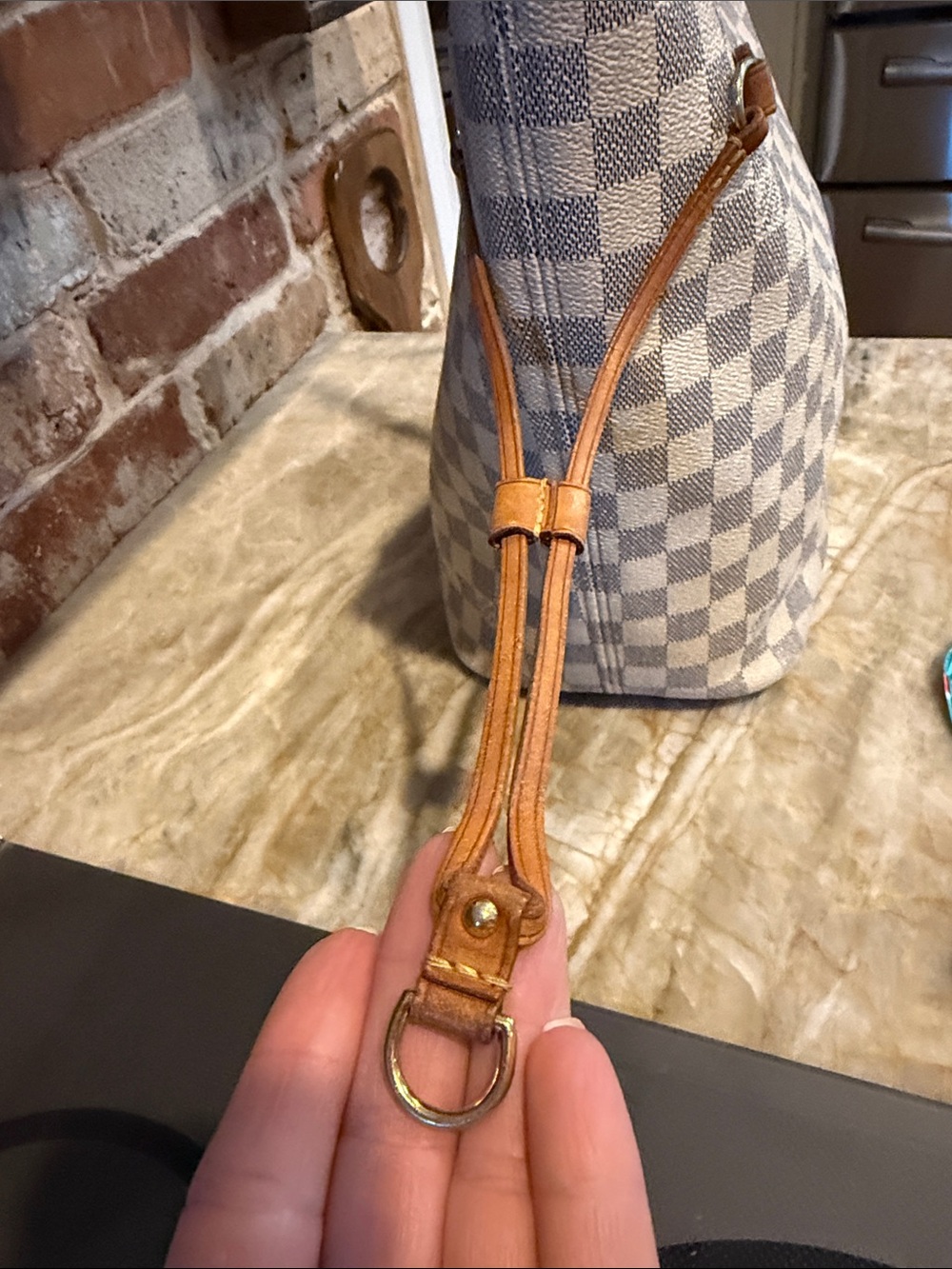 Louis Vuitton Damier Azur Tote Neverfull MM - Picture 9 of 16